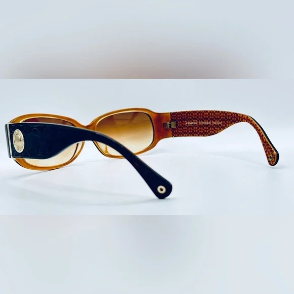 Coach Keri S464 Tortoise Oval Sunglasses Frames Only - Picture 5 of 8